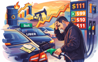 Poza articol criza energetica 2026 soferi uber bolt romania