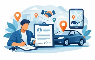 Contract de muncă șofer ridesharing explicat