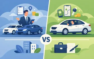 Flotă sau PFA ridesharing - ce alegi?