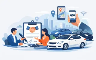 Cum semnezi contract de flotă ridesharing